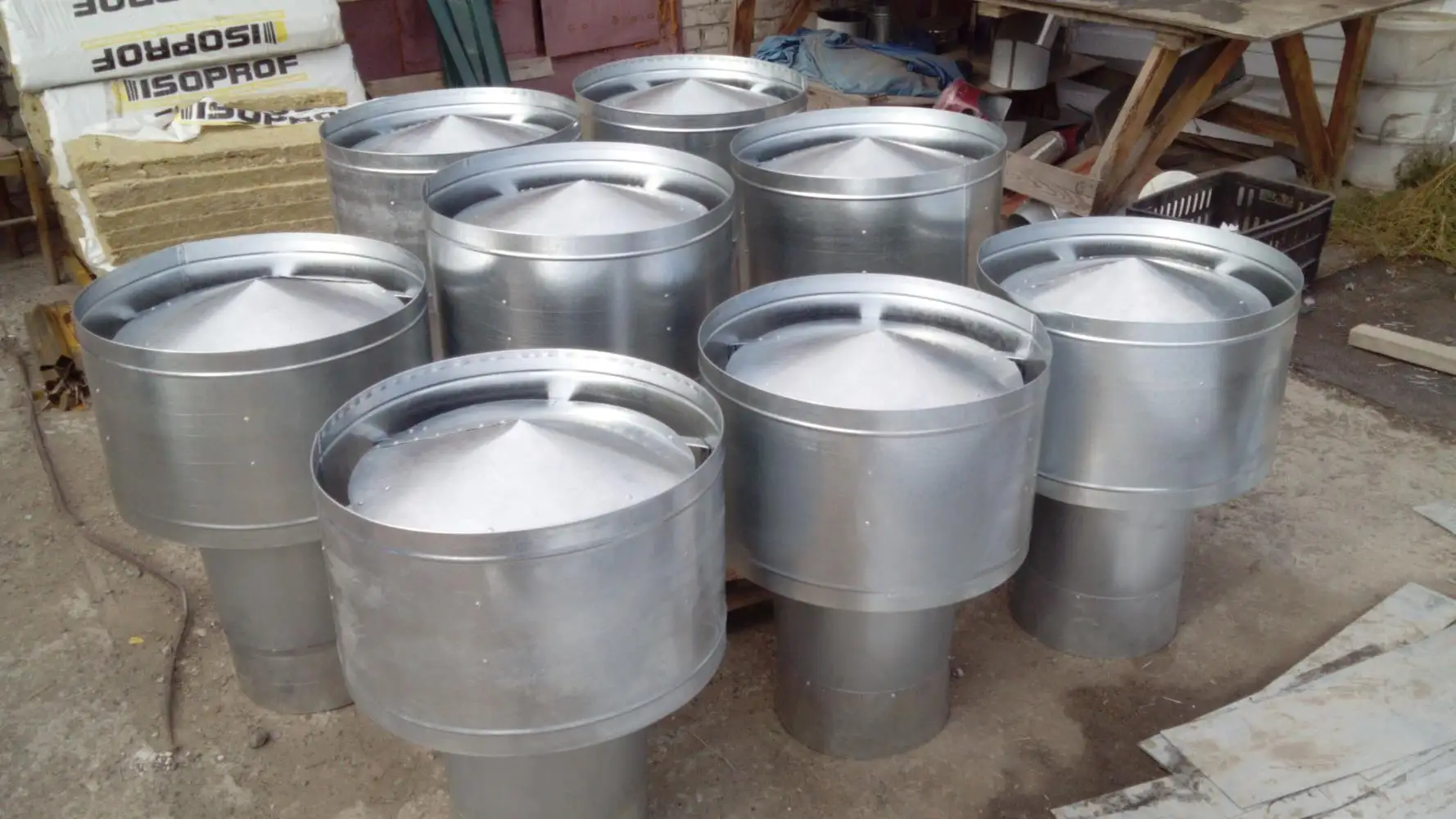 Дефлекторы дымохода