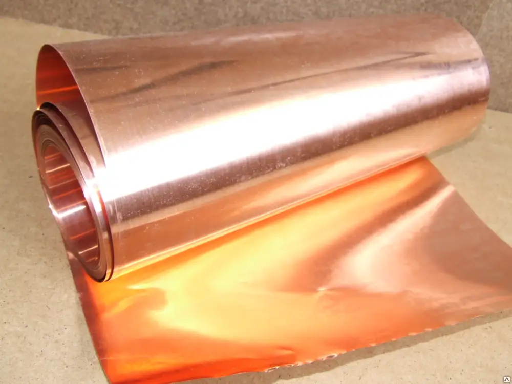 Фольга латунная